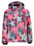 Thumbnail CMP, 39W2085 ski jacket kids Aqua  / Gloss / Teal multicolor, pink 