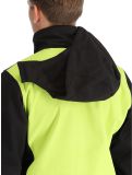 Thumbnail CMP, 3A01787N softshell ski jacket men Acid Yellow / Black black, yellow 