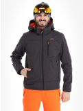 Thumbnail CMP, 3A01787N softshell ski jacket men Anthracite Flamingo Fluo grey 