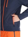 Thumbnail CMP, 3A01787N softshell ski jacket men Black Blue / Jaffa blue 