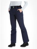 Thumbnail CMP, 3W05526 ski pants women Black Blue blue 