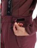 Thumbnail CMP, 3W17397N ski pants men Burgundy burgundy 