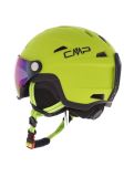 Thumbnail CMP, WJ-2 ski helmet with visor kids Apple green 