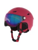 Thumbnail CMP, WJ-2 ski helmet with visor kids Strawberry red 