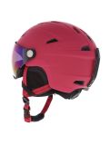 Thumbnail CMP, WJ-2 ski helmet with visor kids Strawberry red 