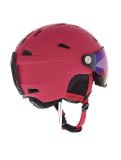 Thumbnail CMP, WJ-2 ski helmet with visor kids Strawberry red 