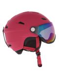 Thumbnail CMP, WJ-2 ski helmet with visor kids Strawberry red 