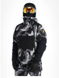 Thumbnail ColourWear, Foil ski jacket men Camo Grey black, grey 