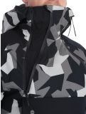 Thumbnail ColourWear, Foil ski jacket men Camo Grey black, grey 