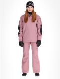 Thumbnail ColourWear, U Est 2010 Hood softshell ski jacket unisex Dark Rose pink 