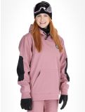 Thumbnail ColourWear, U Est 2010 Hood softshell ski jacket unisex Dark Rose pink 