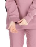 Thumbnail ColourWear, U Est 2010 Hood softshell ski jacket unisex Dark Rose pink 