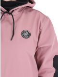 Thumbnail ColourWear, U Est 2010 Hood softshell ski jacket unisex Dark Rose pink 