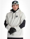 Thumbnail ColourWear, U Est 2010 Hood softshell ski jacket unisex Off-White white 