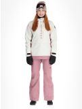 Thumbnail ColourWear, W Signature winter anorak women Off-White purple, white 