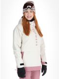 Thumbnail ColourWear, W Signature winter anorak women Off-White purple, white 