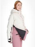 Thumbnail ColourWear, W Signature winter anorak women Off-White purple, white 