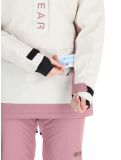 Thumbnail ColourWear, W Signature winter anorak women Off-White purple, white 