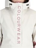 Thumbnail ColourWear, W Signature winter anorak women Off-White purple, white 