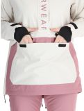 Thumbnail ColourWear, W Signature winter anorak women Off-White purple, white 