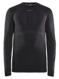 Thumbnail Craft, Active Intensity Crewneck LS thermal shirt men Black / Asphalt black 