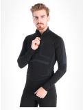 Thumbnail Craft, Active Intensity Zip thermal shirt men Black / Asphalt black 