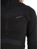 Thumbnail Craft, Active Intensity Zip pullover women Black / Asphalt black 