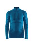 Thumbnail Craft, Active Intensity Zip M thermal shirt men beat-blaze blue