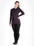 Thumbnail Craft, Pro Wool Extreme X LS thermal shirt women DK Plum purple 