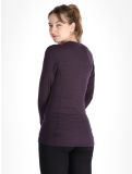 Thumbnail Craft, Pro Wool Extreme X LS thermal shirt women DK Plum purple 