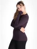 Thumbnail Craft, Pro Wool Extreme X LS thermal shirt women DK Plum purple 