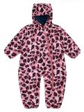 Thumbnail Dare2b, Bambino II ski suit kids Dusty Rose Cheetah Print pink 