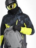 Thumbnail Dare2b, Baseplate ski jacket men Neon Spring / Black Geo Camo Print black, green 