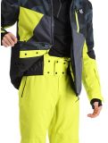 Thumbnail Dare2b, Baseplate ski jacket men Neon Spring / Black Geo Camo Print black, green 