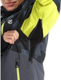 Thumbnail Dare2b, Baseplate ski jacket men Neon Spring / Black Geo Camo Print black, green 