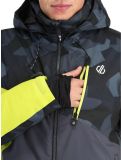 Thumbnail Dare2b, Baseplate ski jacket men Neon Spring / Black Geo Camo Print black, green 