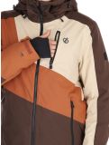 Thumbnail Dare2b, Baseplate II ski jacket men Mocha Bisque / Oat Cream beige 