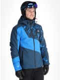 Thumbnail Dare2b, Baseplate II ski jacket men Moonlight Denim / Athletic Blue Mountain Print blue 