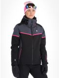 Thumbnail Dare2b, Carving ski jacket women Black / Ebony black, grey 