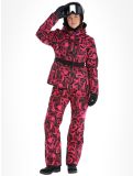 Thumbnail Dare2b, Crevasse ski jacket women Pure Pink Graffiti Print P9Z pink 