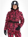 Thumbnail Dare2b, Crevasse ski jacket women Pure Pink Graffiti Print P9Z pink 