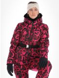 Thumbnail Dare2b, Crevasse ski jacket women Pure Pink Graffiti Print P9Z pink 