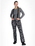 Thumbnail Dare2b, Diminish ski pants women Black Distressed Dogtooth Print black 