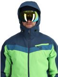 Thumbnail Dare2b, Eagly II ski jacket men Moonlight Denim / Green Flash blue, green 