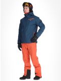 Thumbnail Dare2b, Eagly II ski jacket men Moonlight Denim / Orange Rust blue, orange 