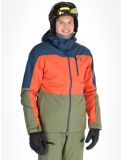 Thumbnail Dare2b, Edge II ski jacket men Moonlight Denim / Orange Rust blue, orange 