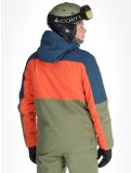 Thumbnail Dare2b, Edge II ski jacket men Moonlight Denim / Orange Rust blue, orange 