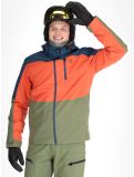 Thumbnail Dare2b, Edge II ski jacket men Moonlight Denim / Orange Rust blue, orange 