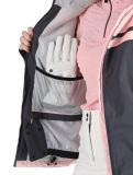 Thumbnail Dare2b, Flurry ski jacket women Crystal Rose / Ebony Grey grey, pink 