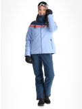 Thumbnail Dare2b, Flurry ski jacket women Hydrangea Blue / Red Sky blue, red 